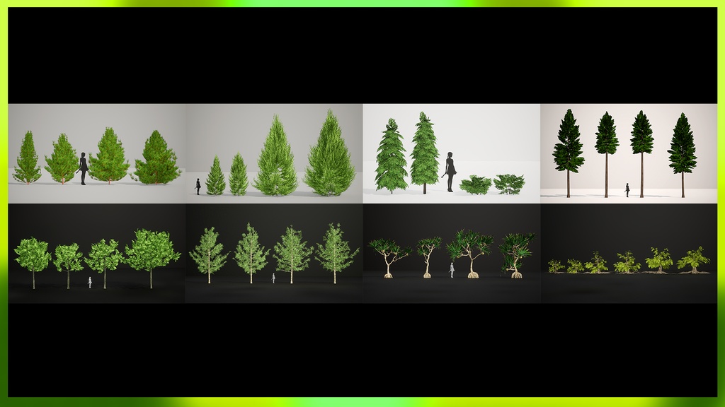 MEGA PLANT PACK - アジアの樹木コレクション 24種メガ・プラントパック