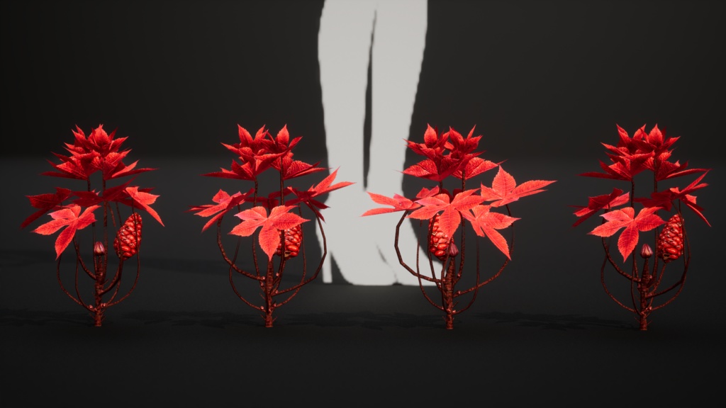 赤いサンザシの実 3Dモデル