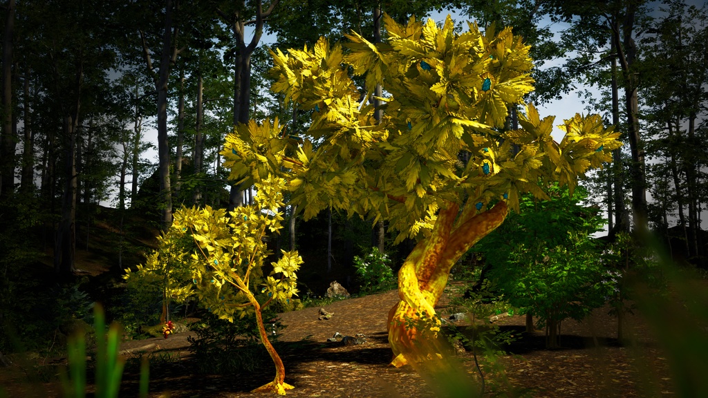 黄金の螺旋樹 ゴールデン・スパイラル・ツリー 3Dモデル