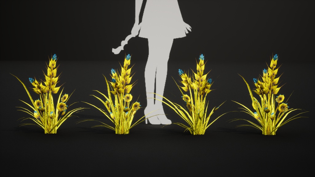 輝くポッドプラント ラディアント・ポッド・プラント 3Dモデル