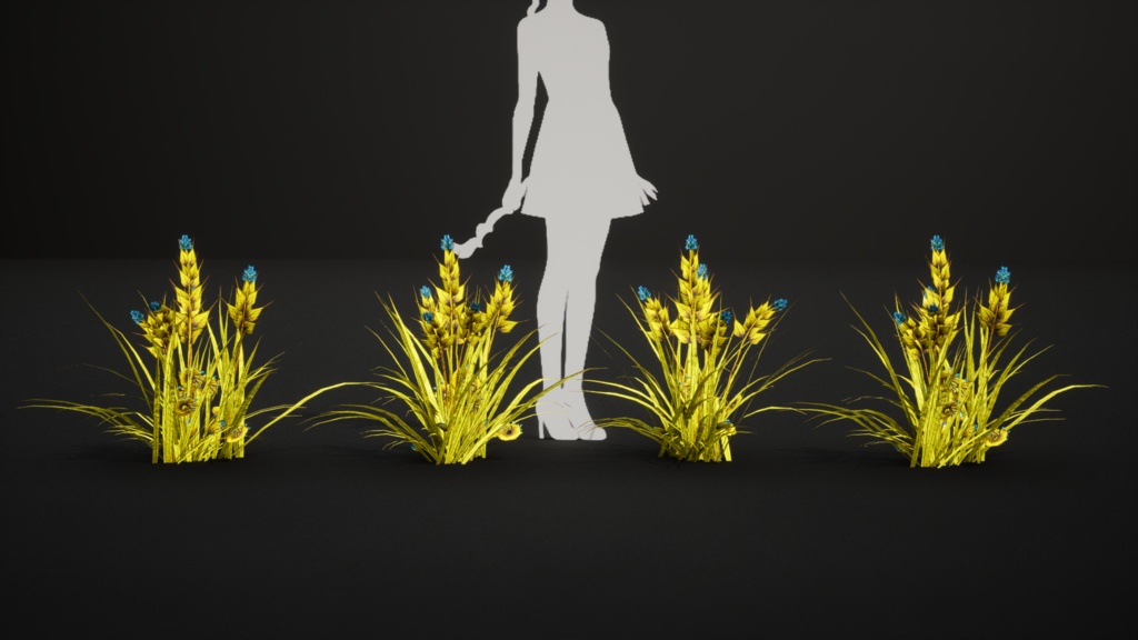 輝くポッドプラント ラディアント・ポッド・プラント 3Dモデル