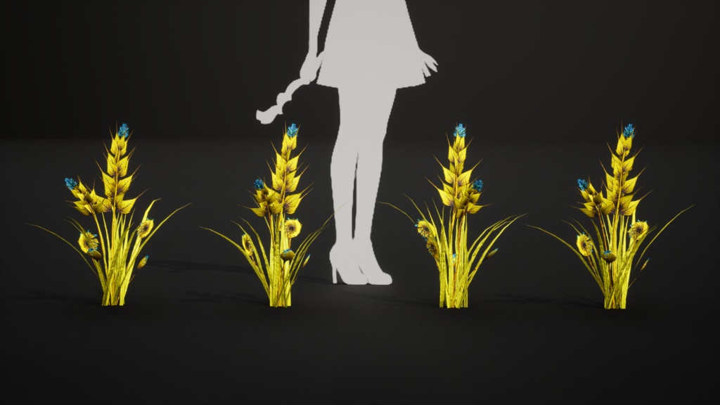 輝くポッドプラント ラディアント・ポッド・プラント 3Dモデル