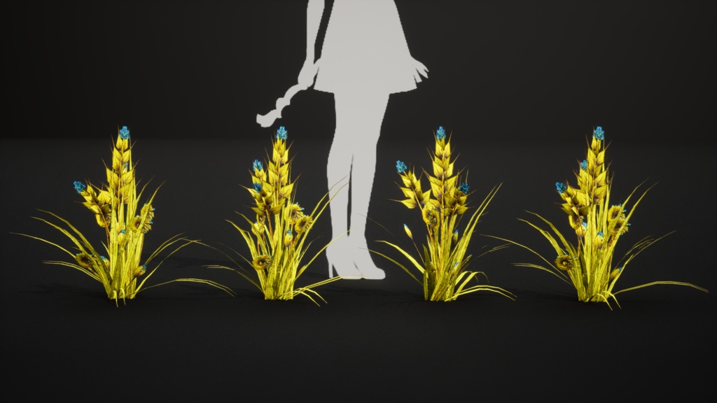 輝くポッドプラント ラディアント・ポッド・プラント 3Dモデル