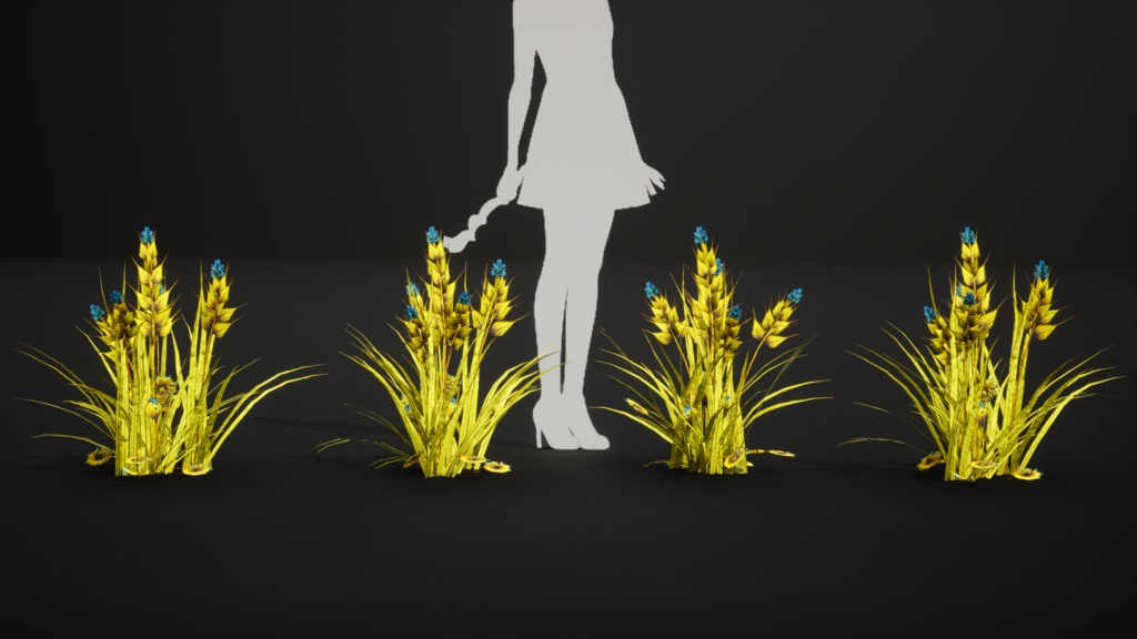 輝くポッドプラント ラディアント・ポッド・プラント 3Dモデル