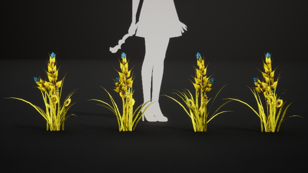 輝くポッドプラント ラディアント・ポッド・プラント 3Dモデル