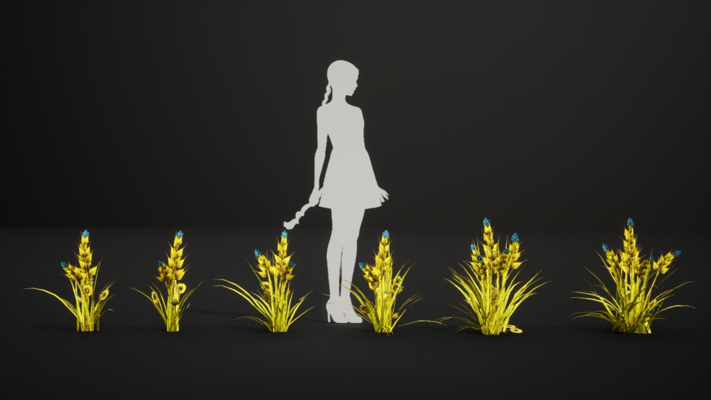 輝くポッドプラント ラディアント・ポッド・プラント 3Dモデル