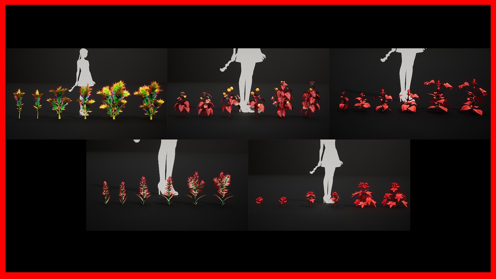 MEGA PLANT PACK - 青い森のファンタジー 10種パック