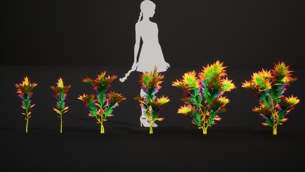 MEGA PLANT PACK - 青い森のファンタジー 10種パック