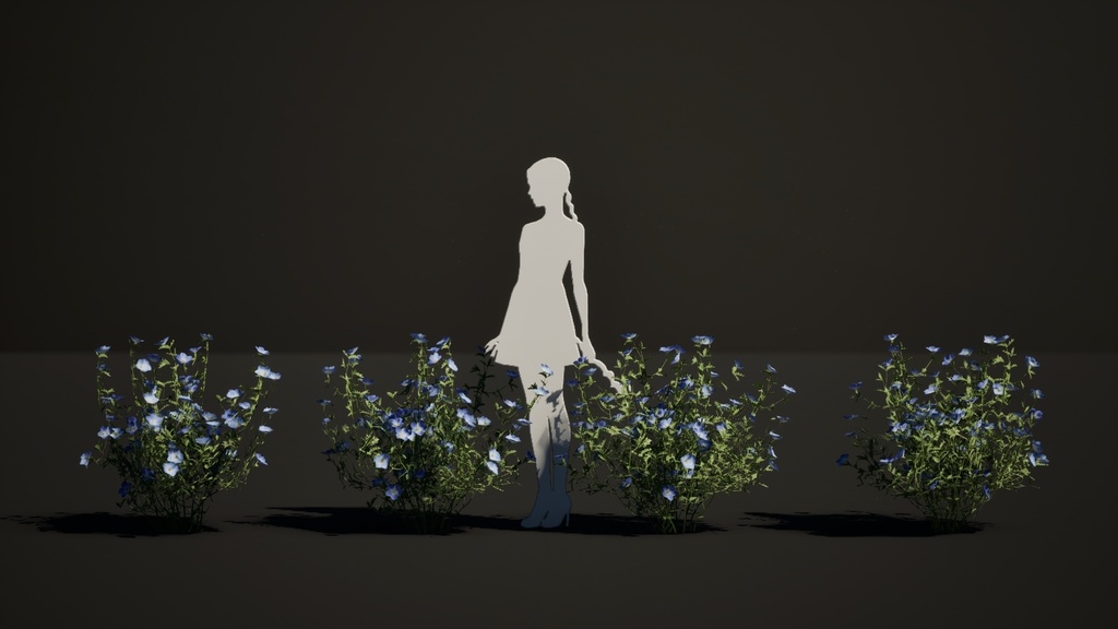 Street garden in Japanシリーズ, 4 ネモフィラ