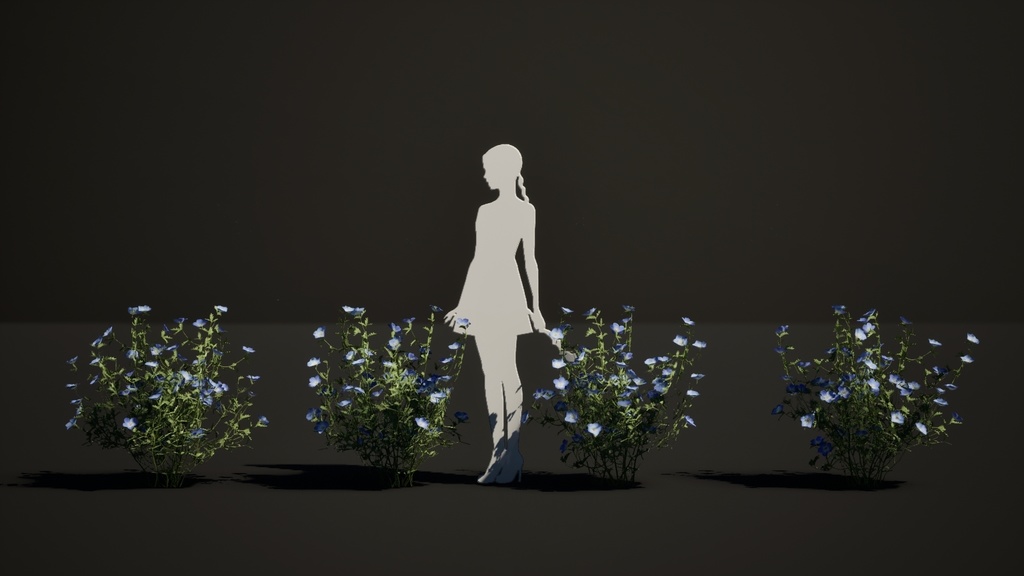 Street garden in Japanシリーズ, 4 ネモフィラ