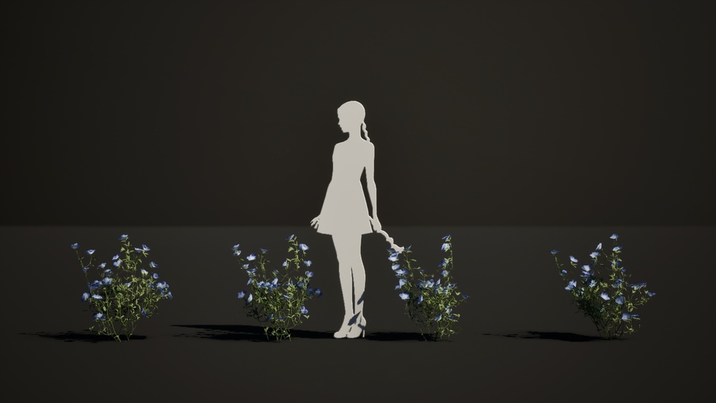 Street garden in Japanシリーズ, 4 ネモフィラ