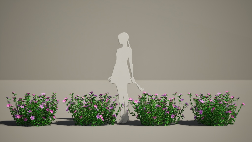 Street garden in Japanシリーズ, 4 日々草