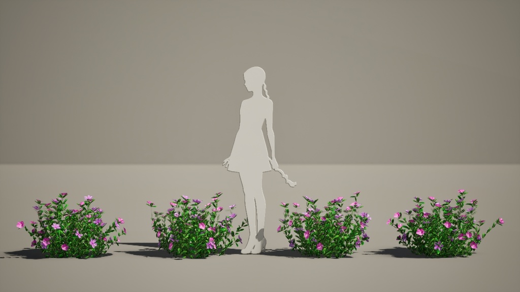 Street garden in Japanシリーズ, 4 日々草