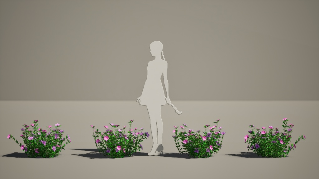 Street garden in Japanシリーズ, 4 日々草