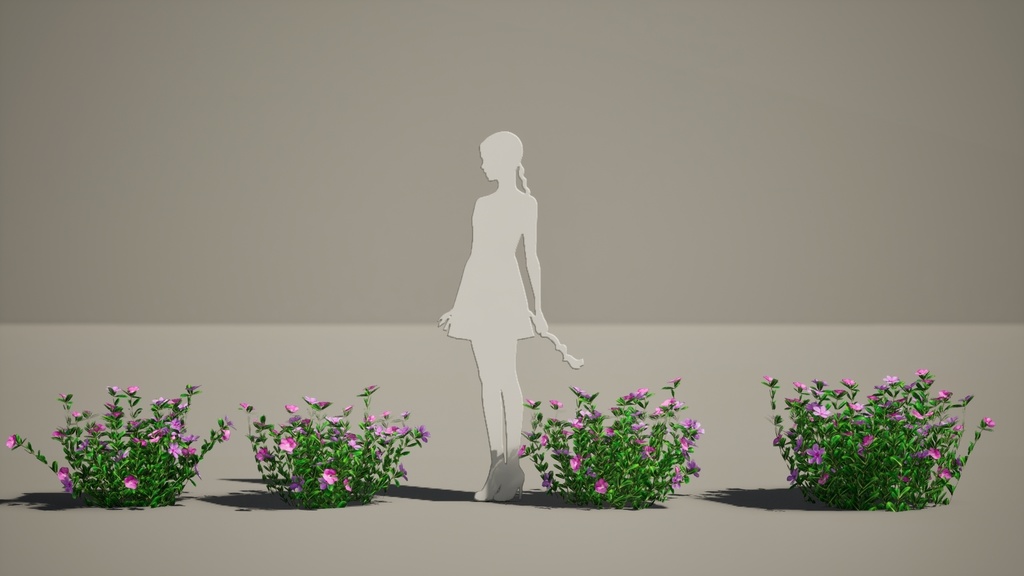 Street garden in Japanシリーズ, 4 日々草