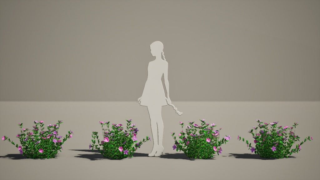 Street garden in Japanシリーズ, 4 日々草