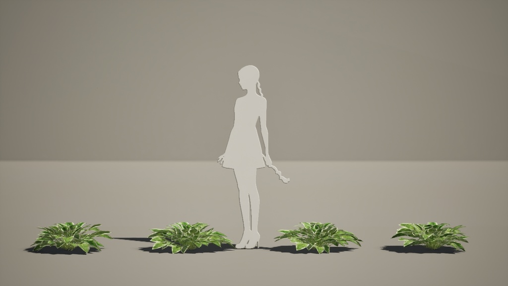 Street garden in Japanシリーズ, 4 ギボウシ