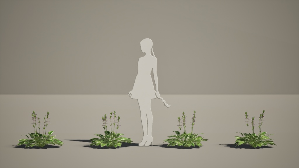 Street garden in Japanシリーズ, 4 ギボウシ