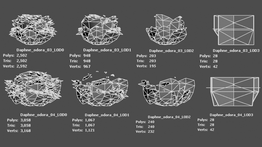 Street garden in Japanシリーズ, 4 ジンチョウゲ,パフュームプリンセス