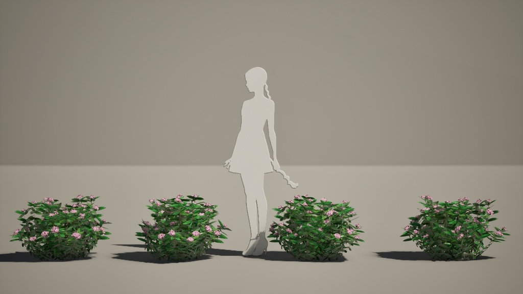 Street garden in Japanシリーズ, 4 ジンチョウゲ,パフュームプリンセス