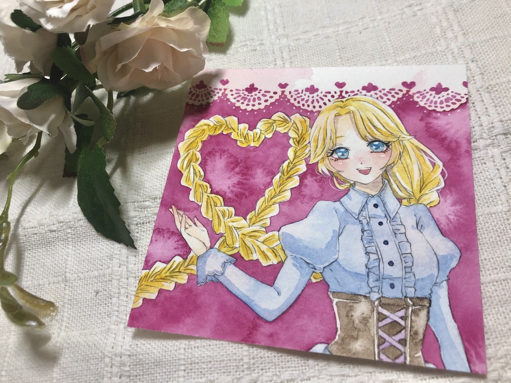 【ましかく原画】90×90mm