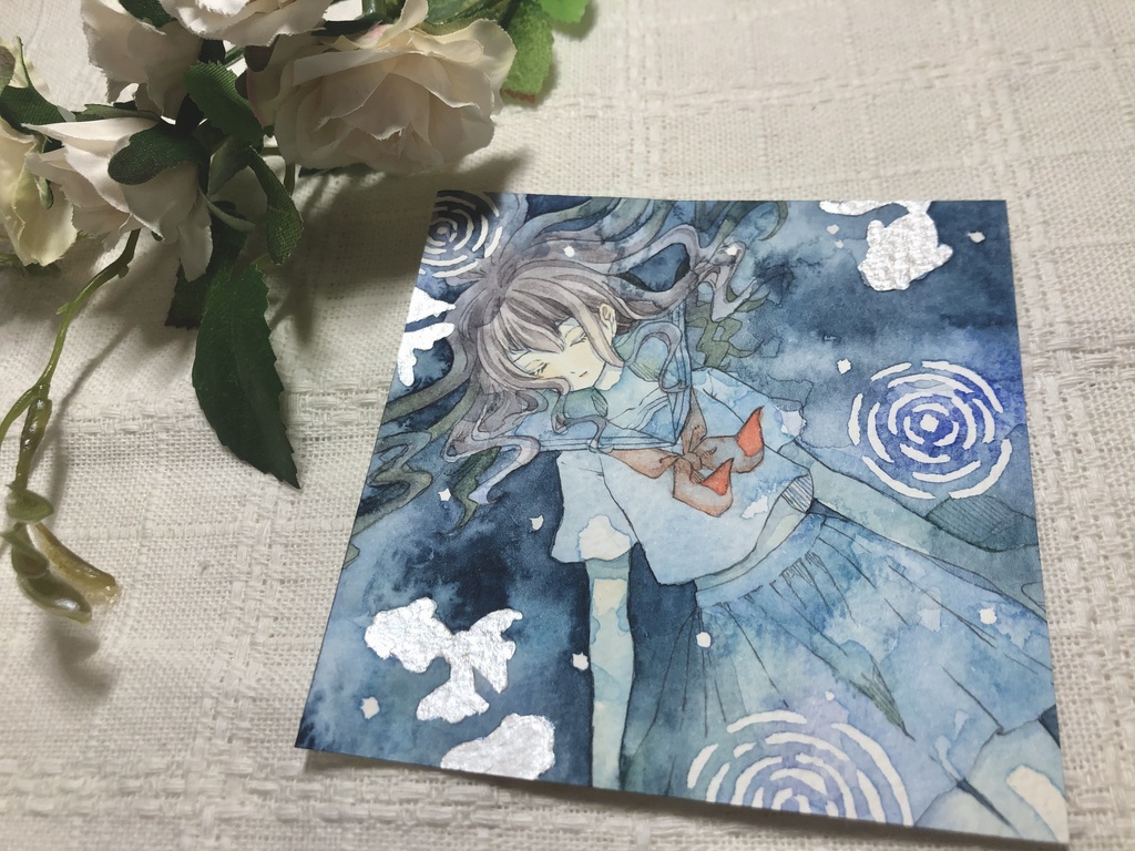 【ましかく原画】90×90mm