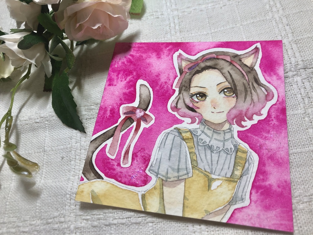 【ましかく原画】90×90mm