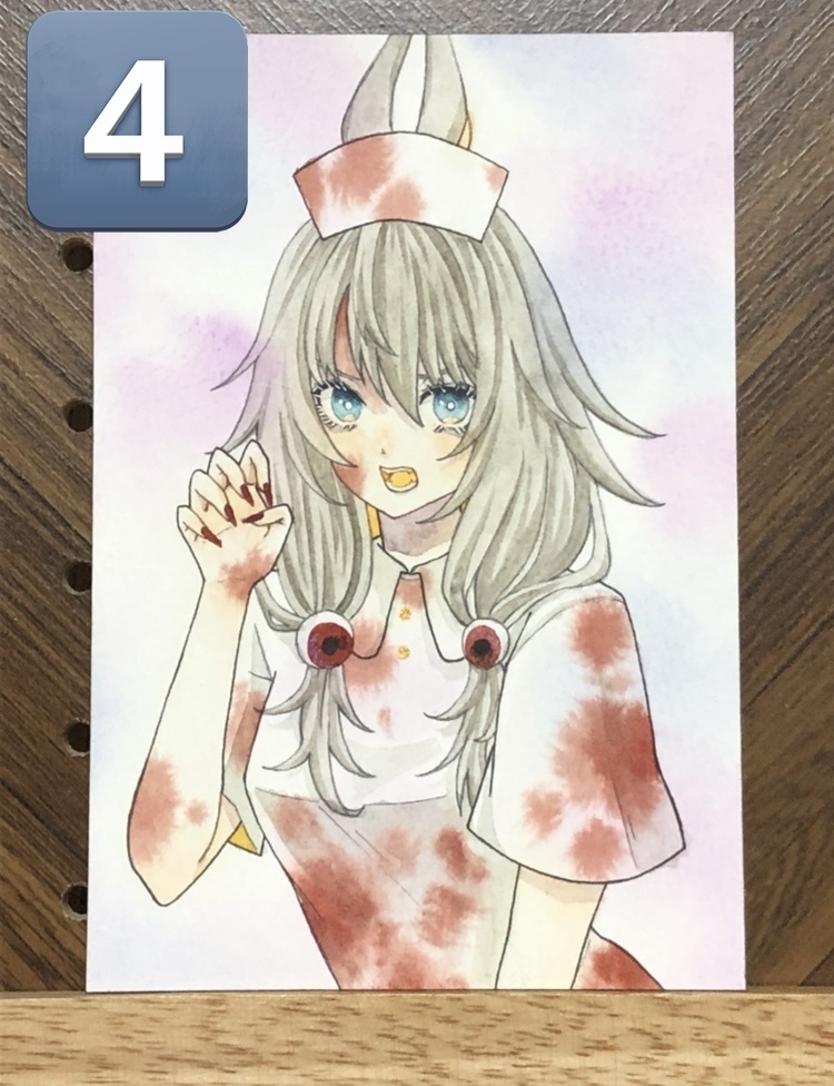 2022年ハロウィンイラスト【原画】