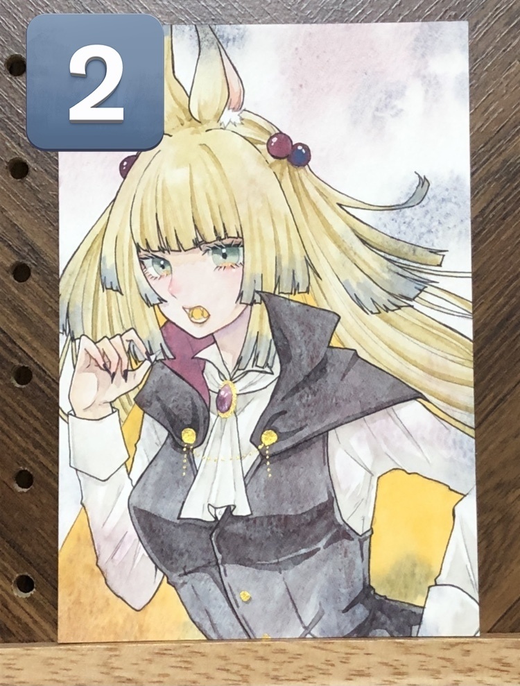 2022年ハロウィンイラスト【原画】