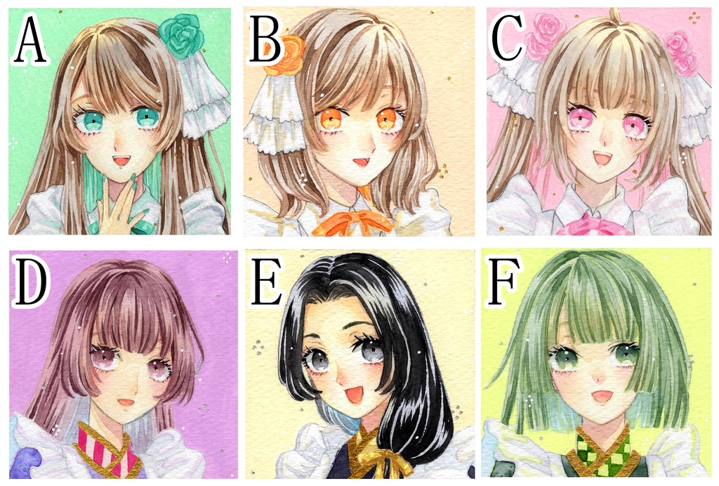 【ミニ色紙 原画】2023