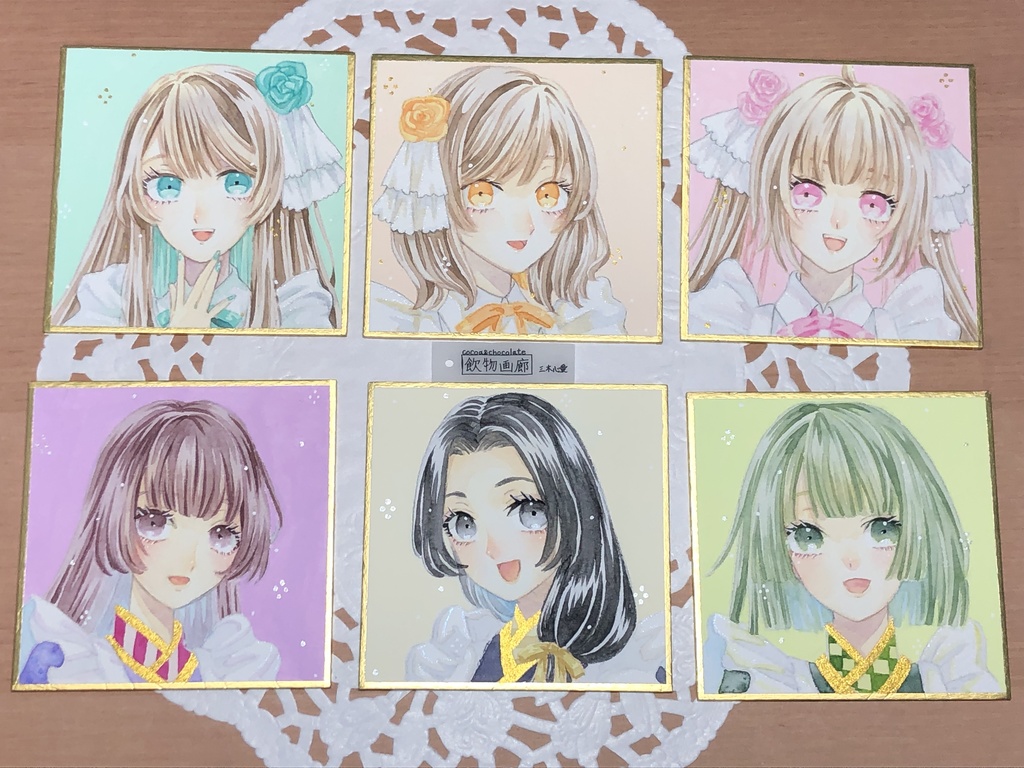 【ミニ色紙 原画】2023