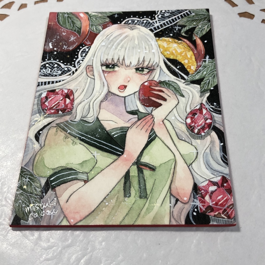 【ATC原画】林檎の輝石〜ルビー〜