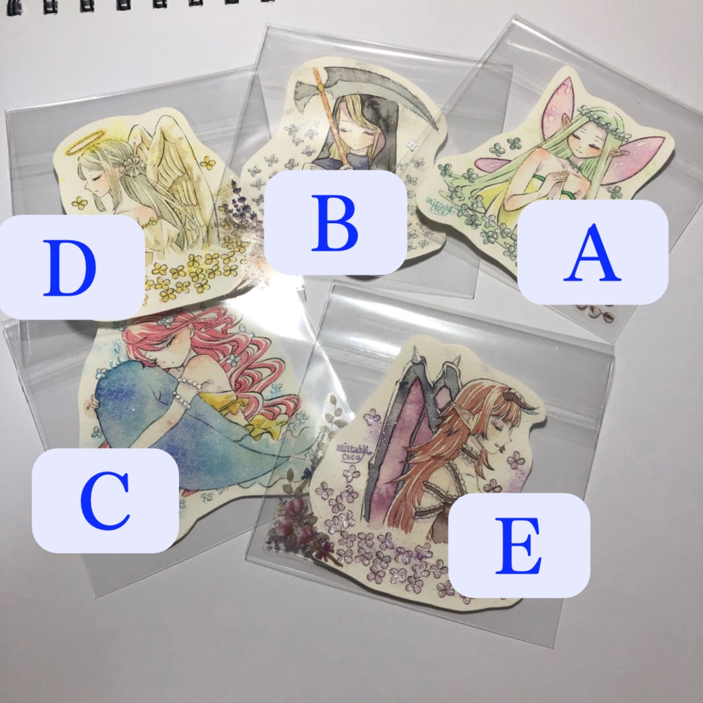 【アウトレット販売】過去作品『ミニ原画』①