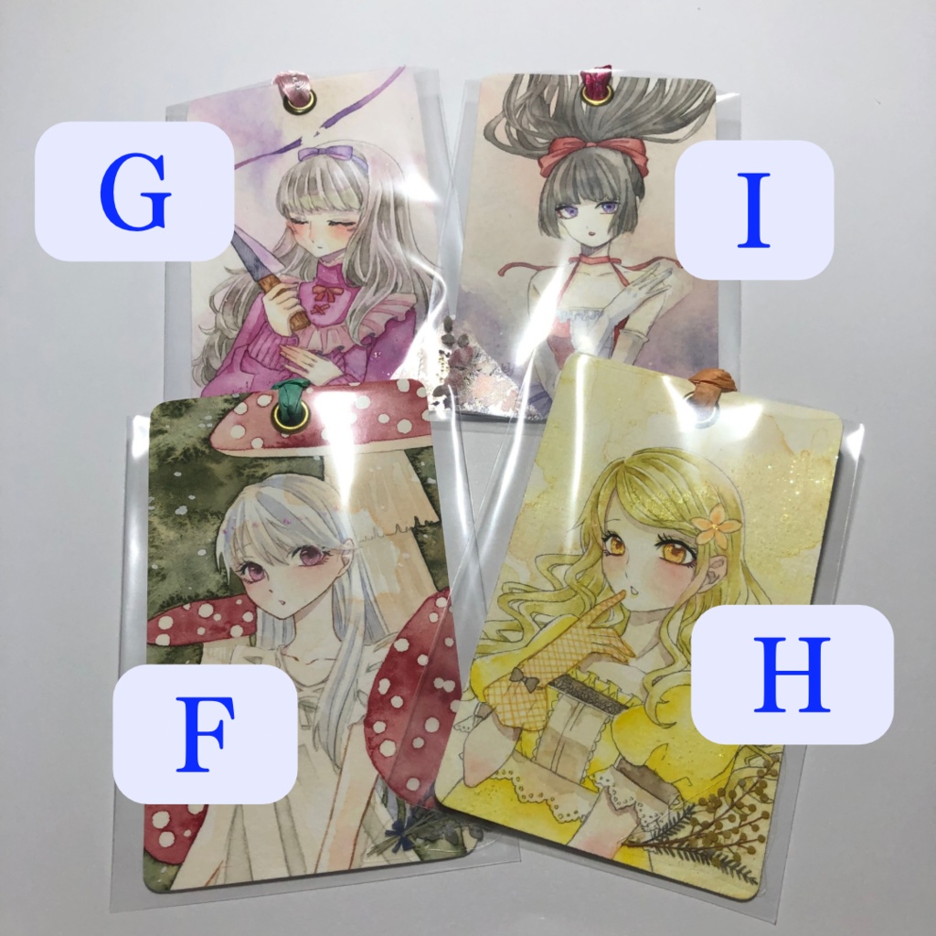 【アウトレット販売】過去作品『ミニ原画』①