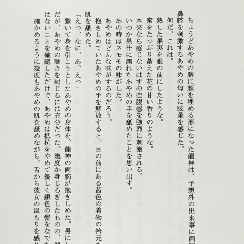 龍の棲む池追章 初夜