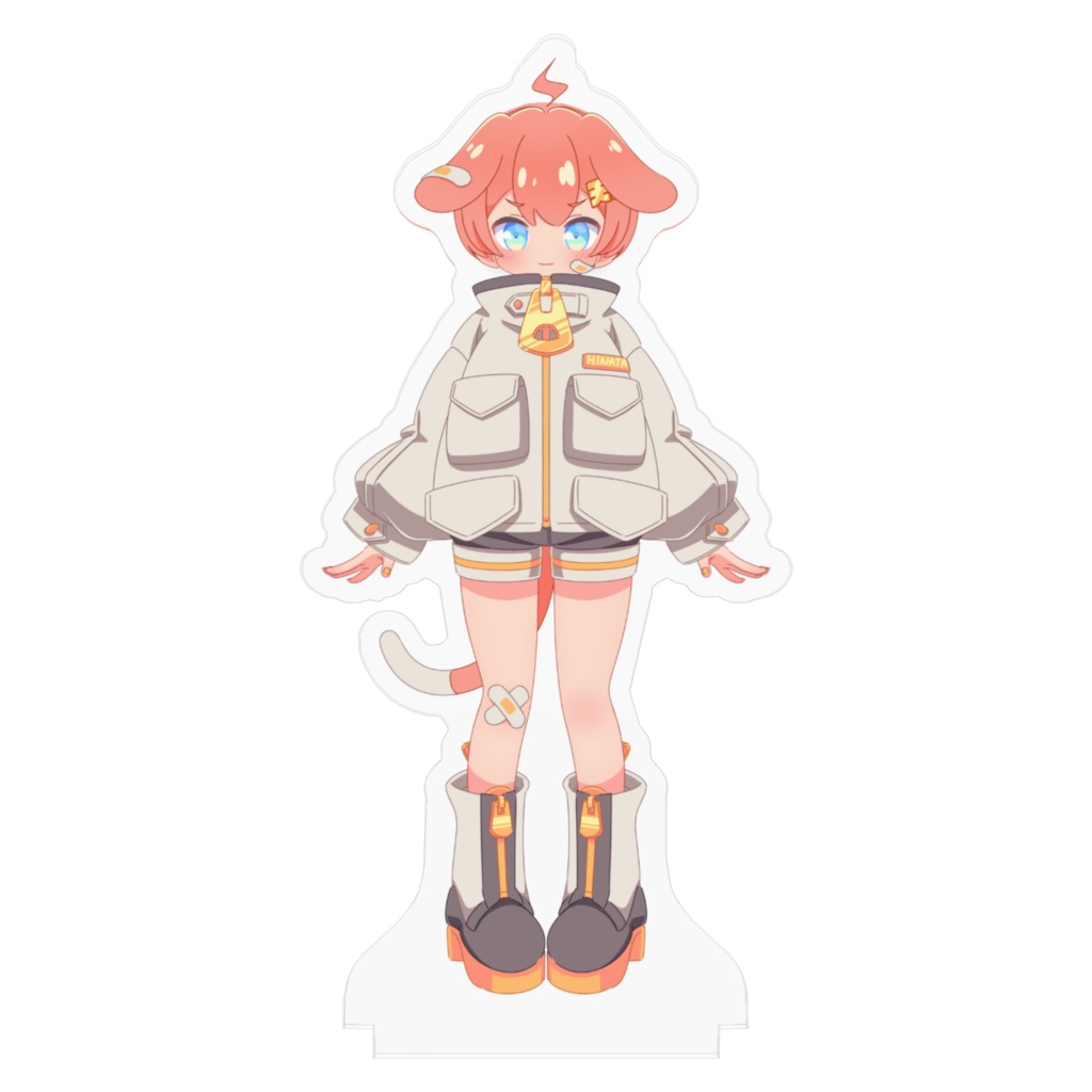 ひるねさんVer.2.0(ミリタリージャケット)アクリルフィギュア