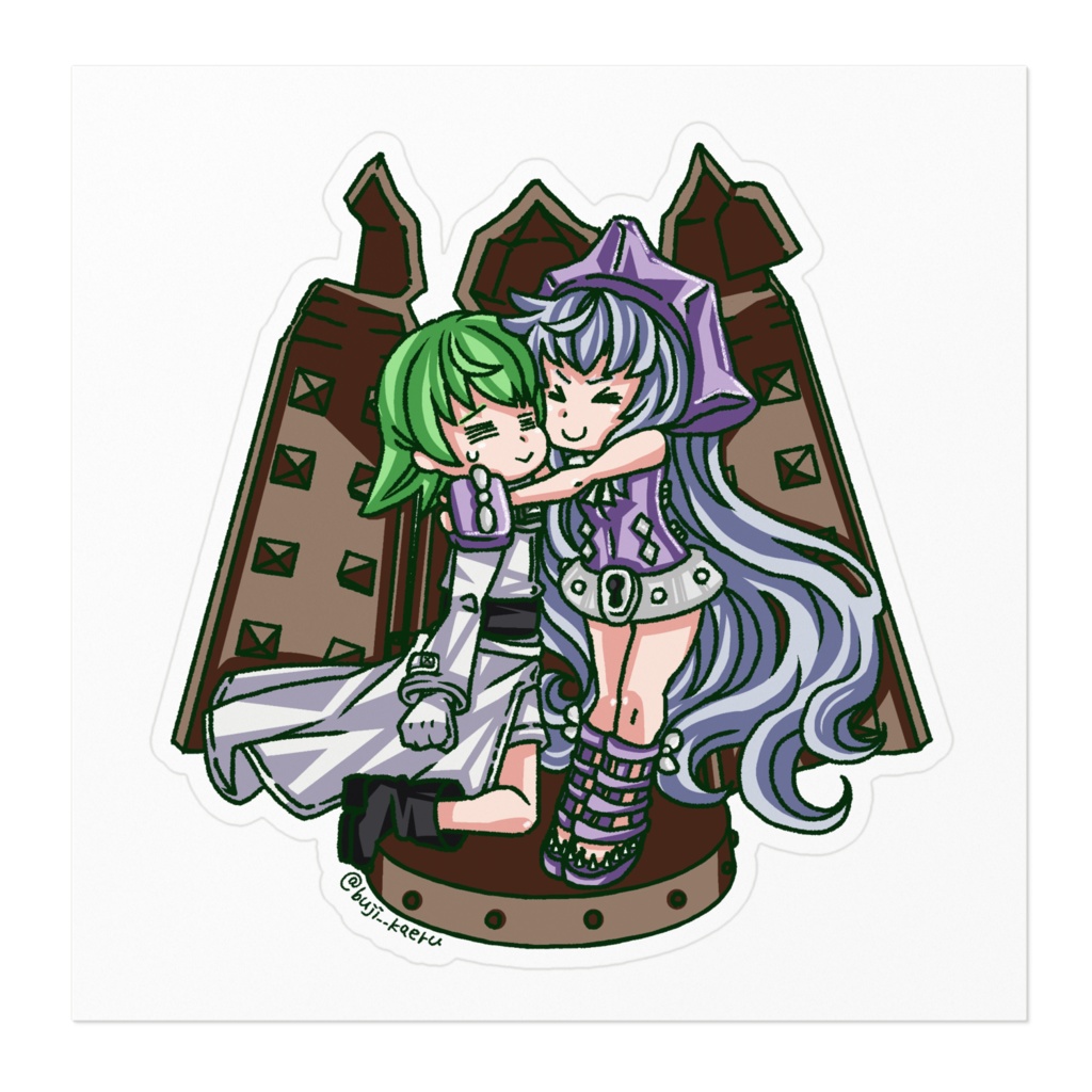 いっしょにアイアンメイデン ステッカー