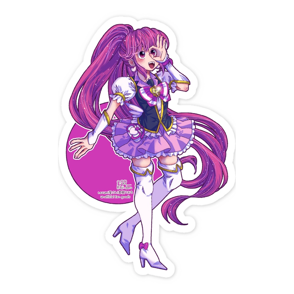 キュアラブリー ステッカー(小)