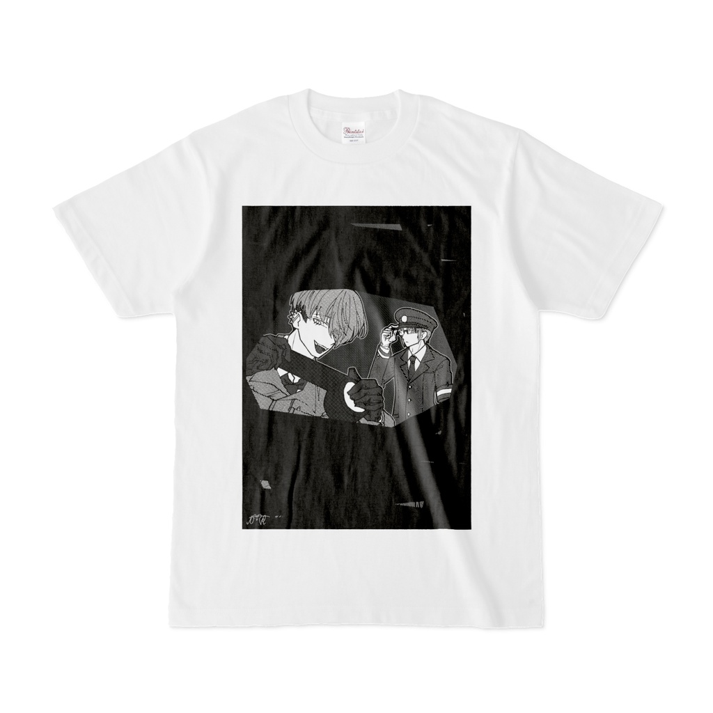 【創作】お兄さんコンビに始末され視点 Tシャツ