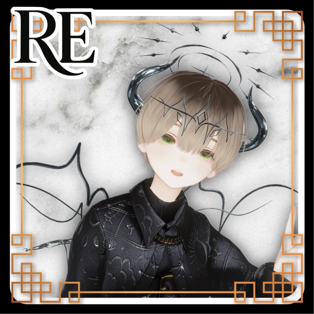 【RE.鋼線シリーズ】 羽.角.しっぽ.ヘイロー等 計5点