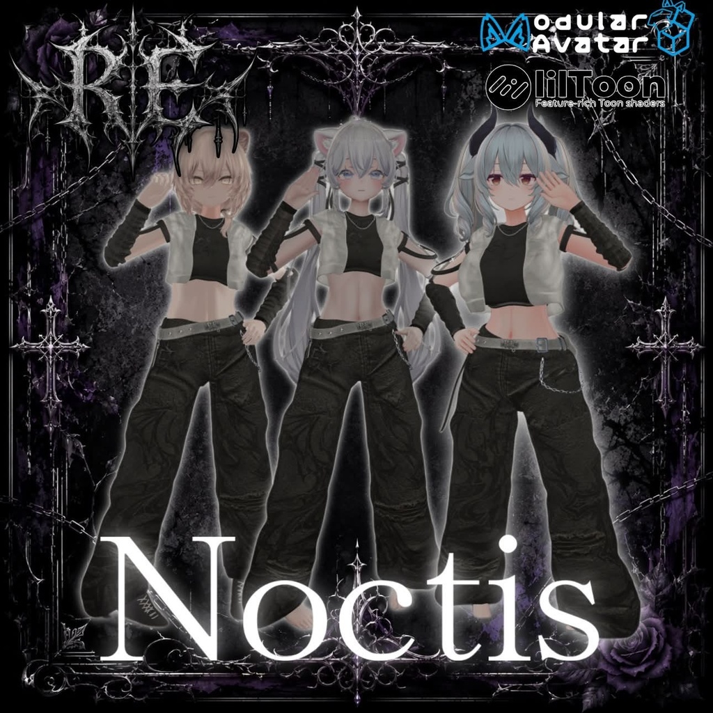 RE. Noctis 無料セール中‼️3アバター対応
