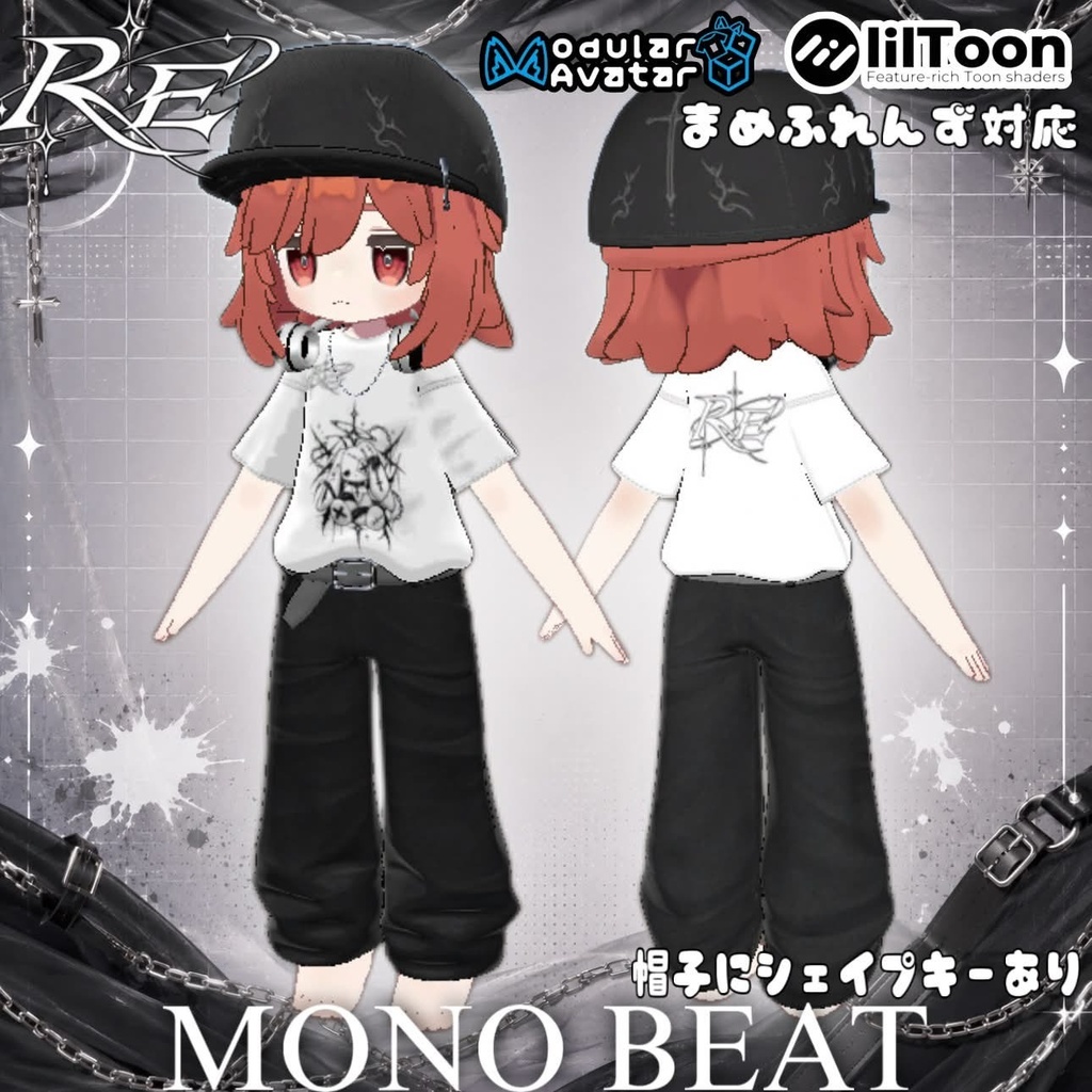 RE.MONOBEAT1日無料セール‼️まめふれんず対応衣装!!