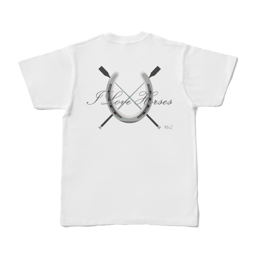 スタンダードTシャツ I Love Horses