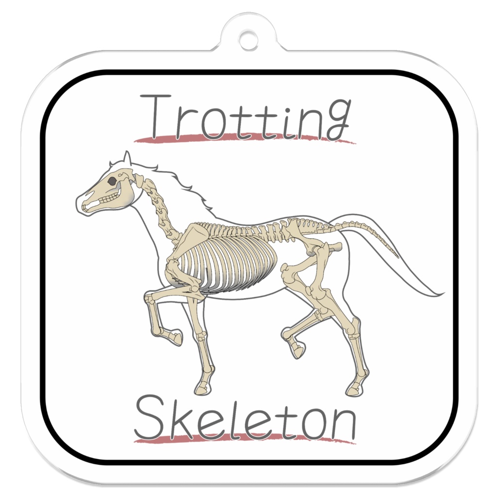 Trotting Skeleton
