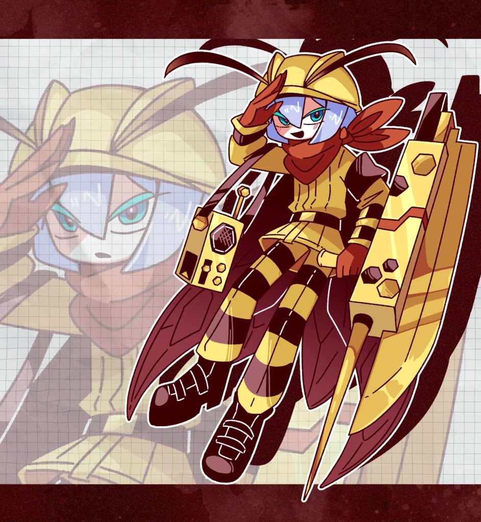 立ち絵＿働きバチ