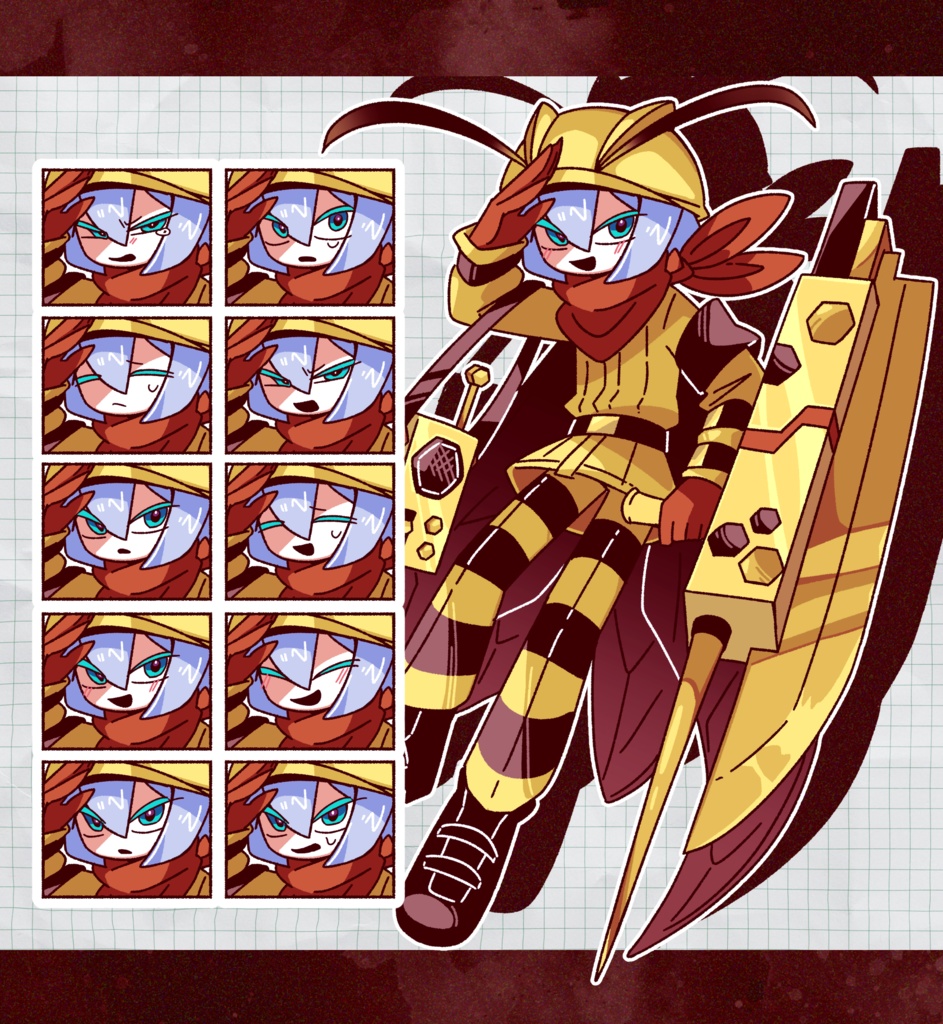 立ち絵_働きバチ