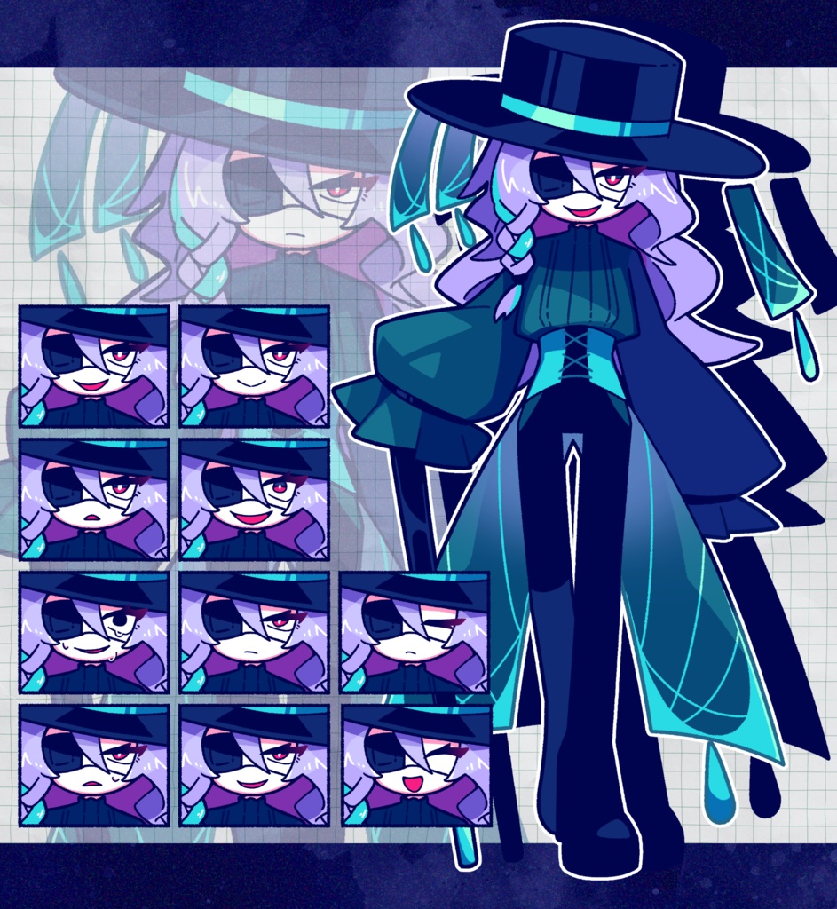 立ち絵_カラスアゲハ