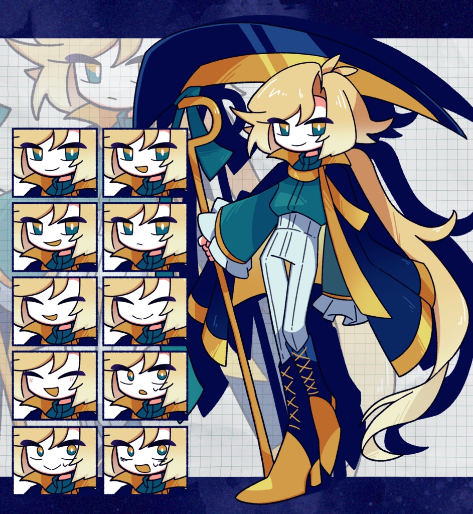 立ち絵_月と大鎌