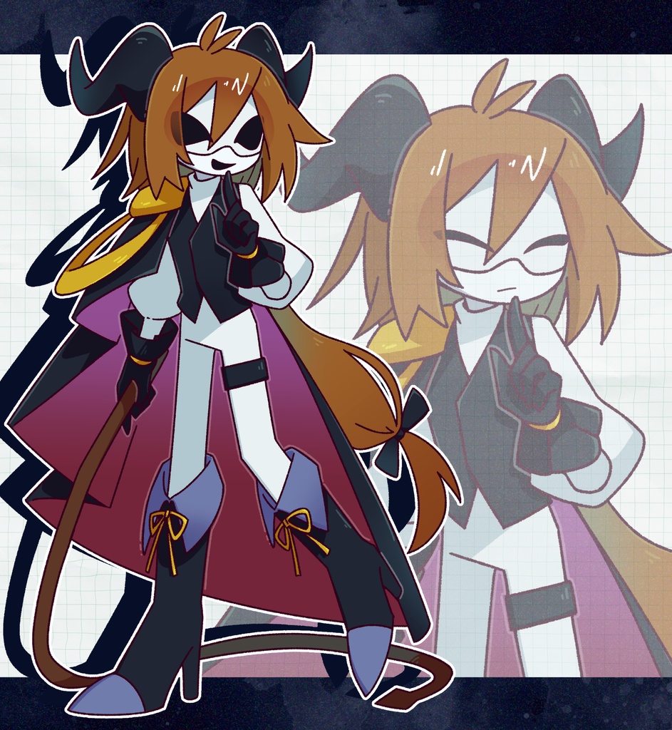 立ち絵＿角と鞭