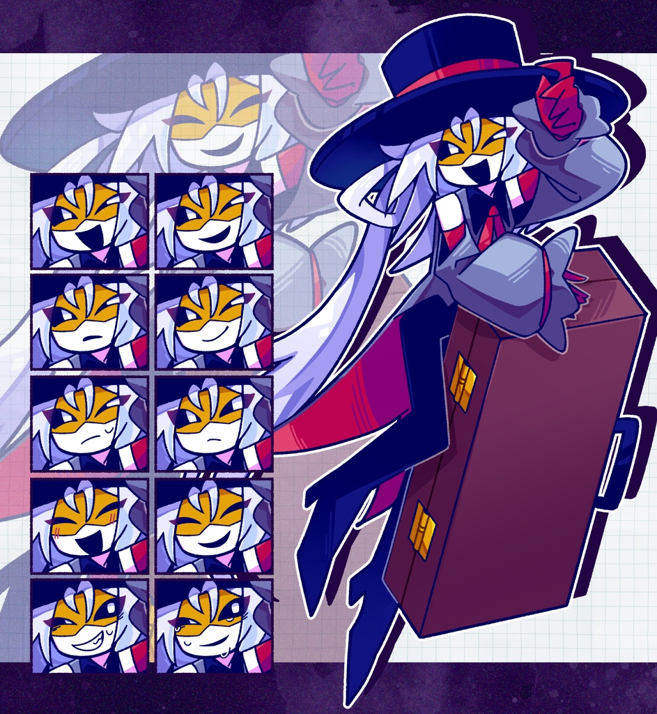 立ち絵_不思議な手品師